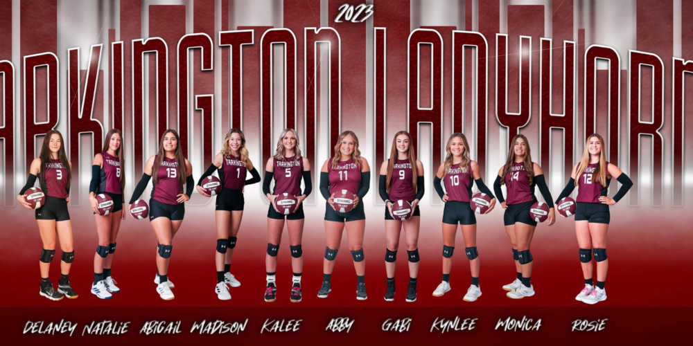THS Ladyhorns Volleyball Team 2023