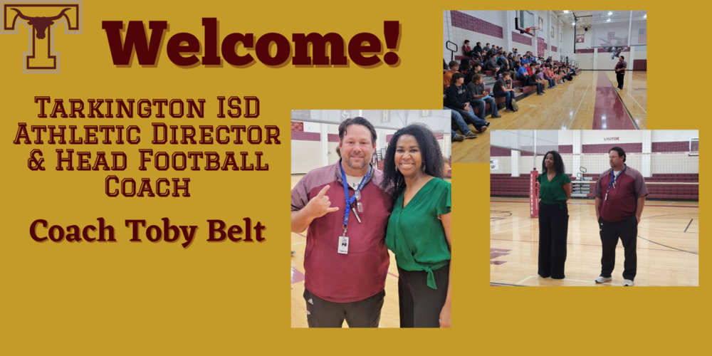 New AD & Head Football Coach Toby Belt