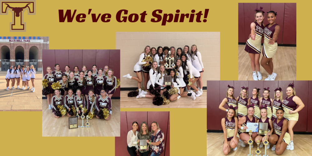 TISD Cheer Team We've Got Spirit!