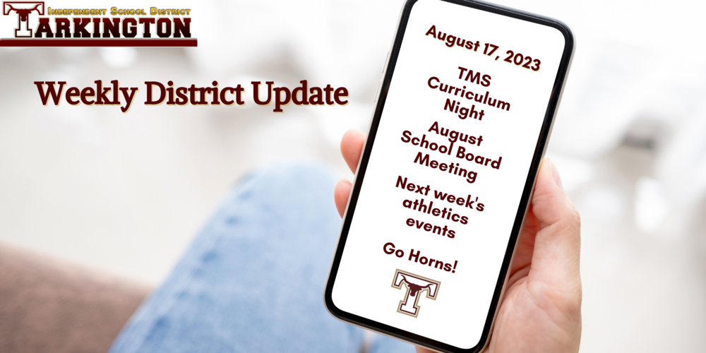 District Weekly Update 8/17/23