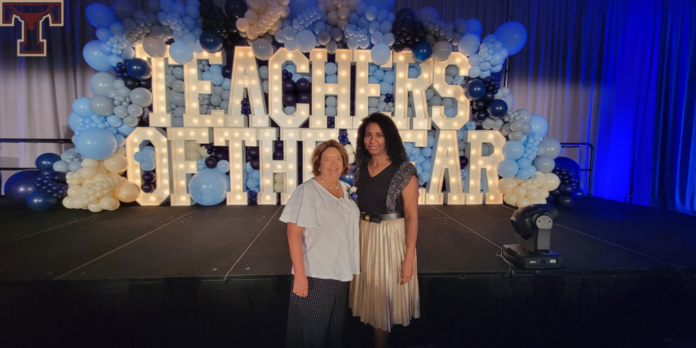 Photo of Dr. Davis and Terri Audilet
