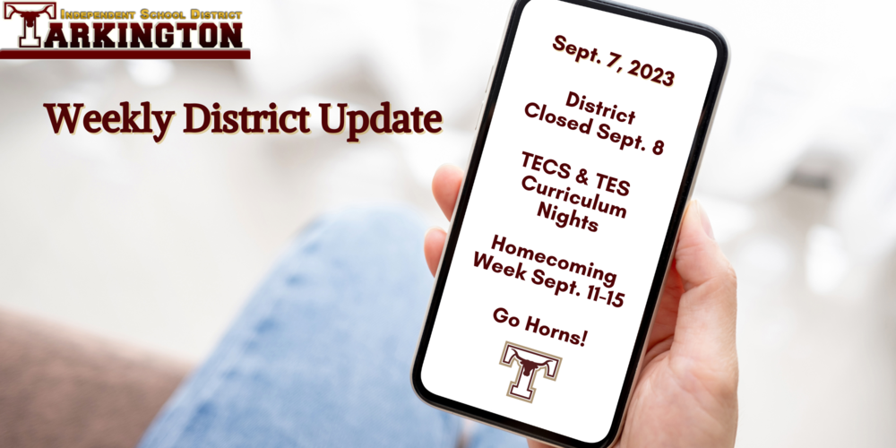 District Weekly Update 9/7/23