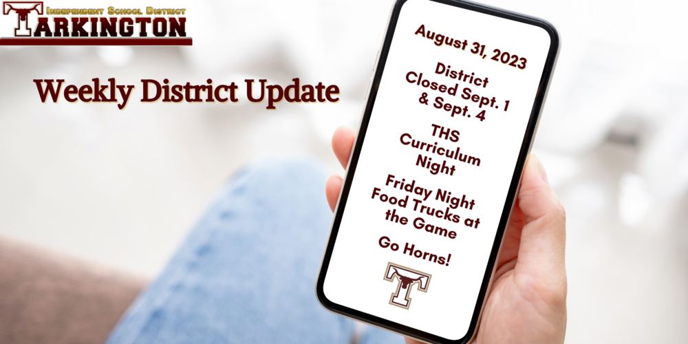 District Weekly Update 8/31/23