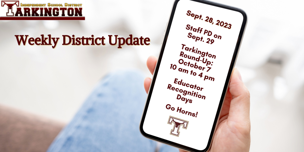 District Weekly Update - 9/28/23