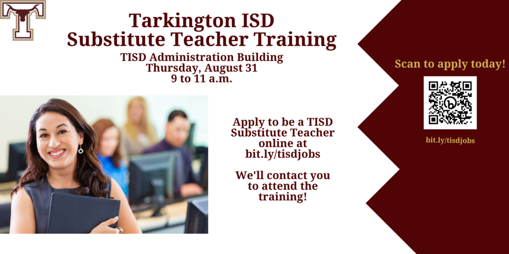 Substitute Teacher Training 8/31/23
