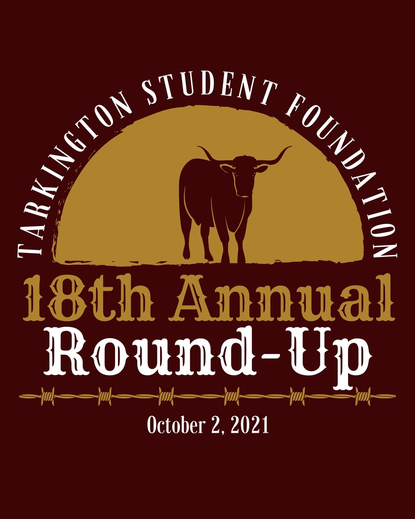 18th Annual Tarkington Round-Up logo/date