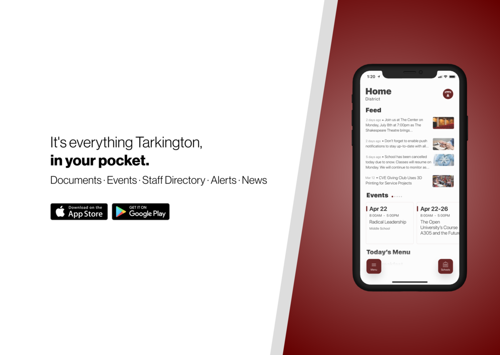 Tarkington ISD, TX app