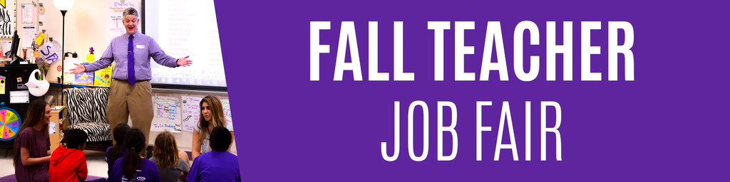 SFA job fair banner