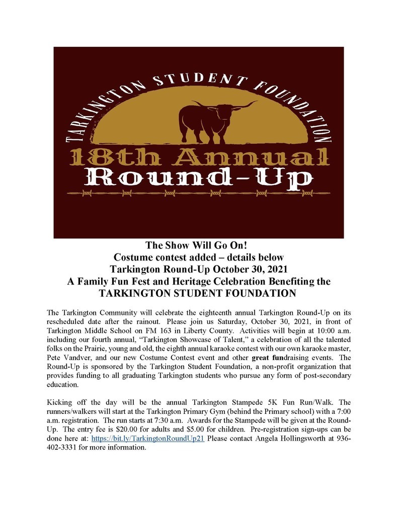 18th Annual Round-Up flyer page 1