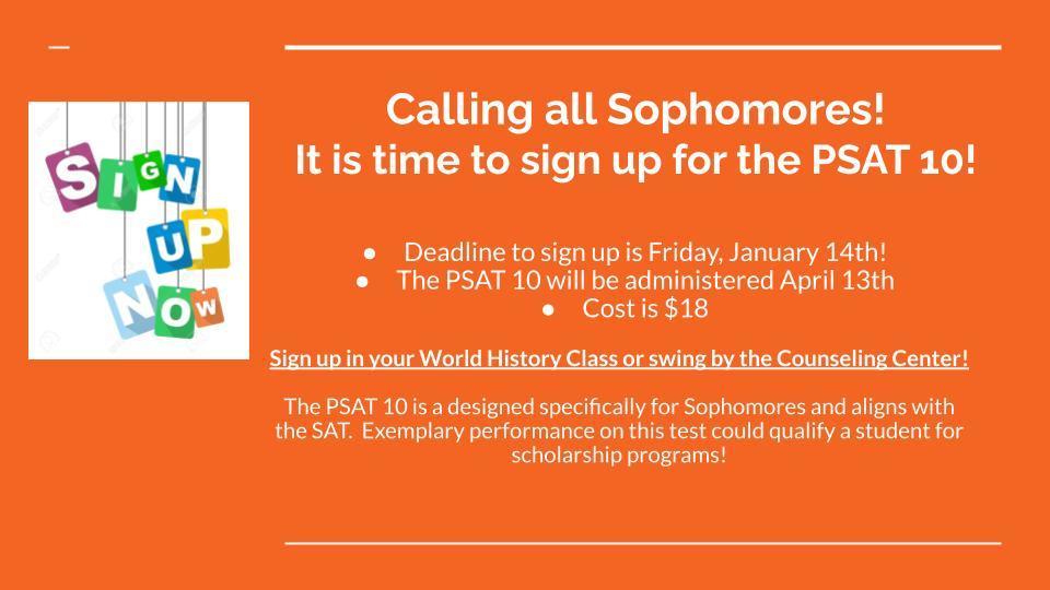 PSAT 10