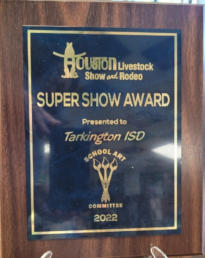 2022 Super Show plaque