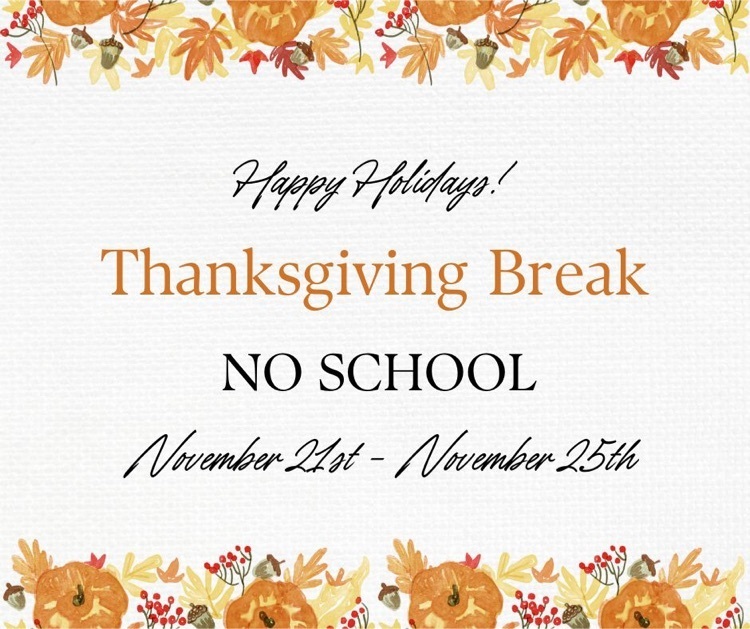 no school thanksgiving break
