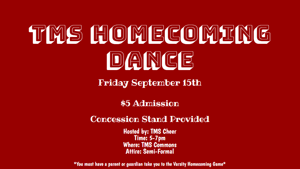 TMS Homecoming Dance
